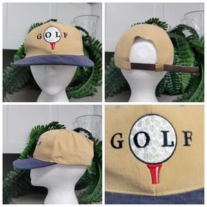 Vtg Twins Enterprise GOLF Hat Made In The USA